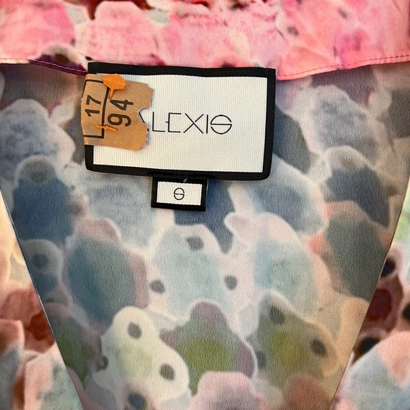 Alexis S Damiana Crepe Water Color Dress Revolve - Picture 3 of 4